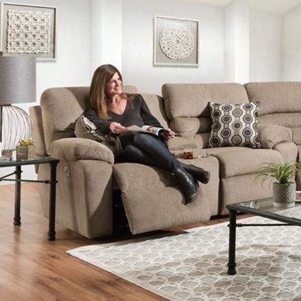 Franklin Tribute 79735 QS 3795 25 Power Reclining Console Loveseat